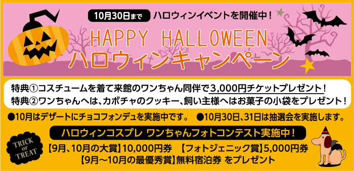ハロウィンキャンペーン