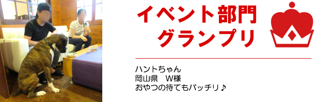 イベント部門グランプリ ハントちゃん