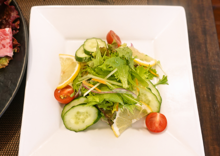 大山野菜のチョレギ風サラダ