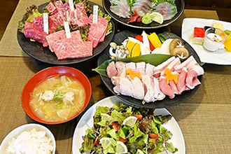 シェフ厳選、鳥取のお肉食べ比べプラン